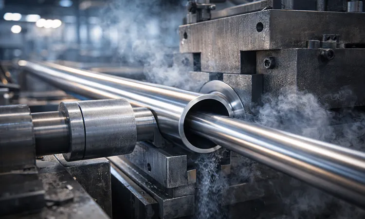 فرآیند کشش سرد برای تولید لوله های دقیق | پرگاس فلز