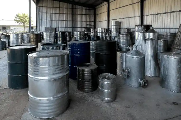 بشکه فلزی مخروطی