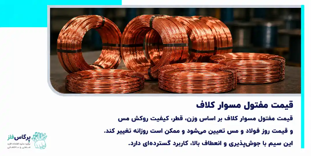 قیمت مفتول مسوار کلاف
